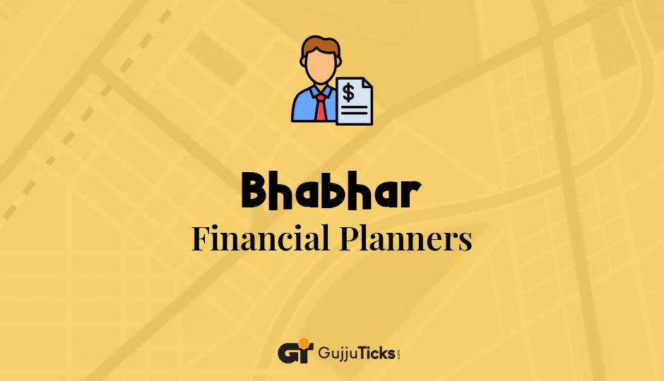 Financial Planners in Bhabhar