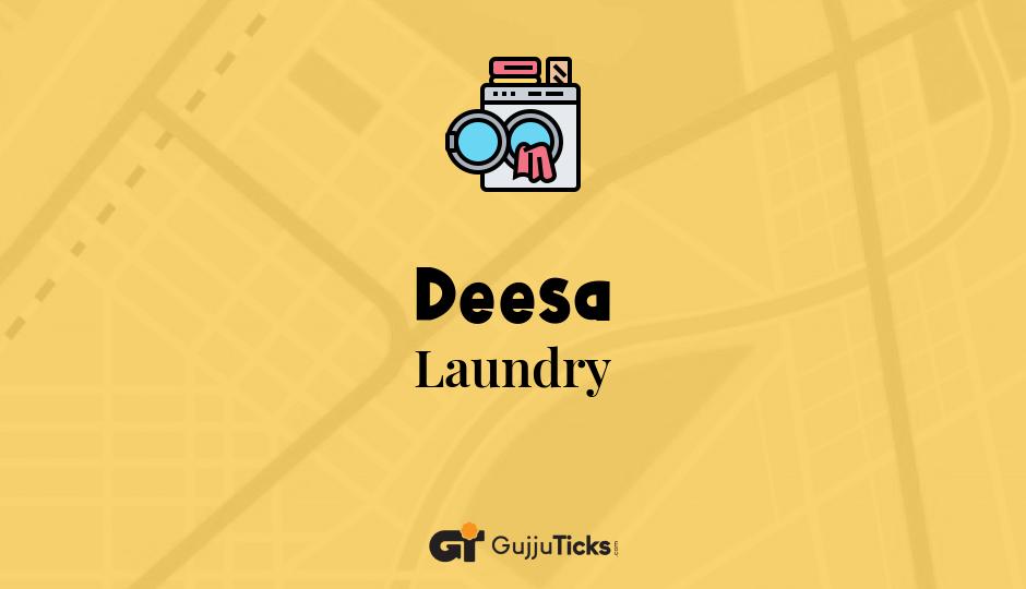 Laundry in Deesa