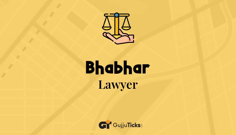 Lawyer in Bhabhar