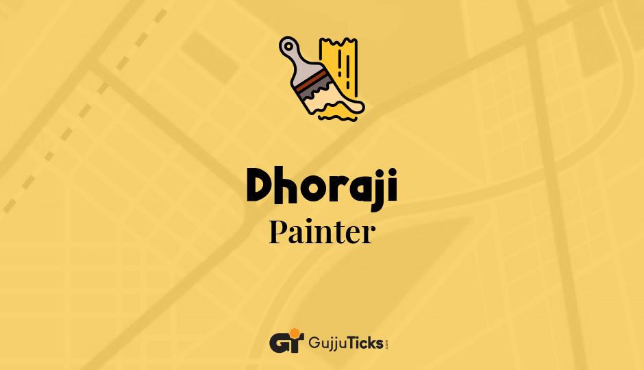 Painter in Dhoraji
