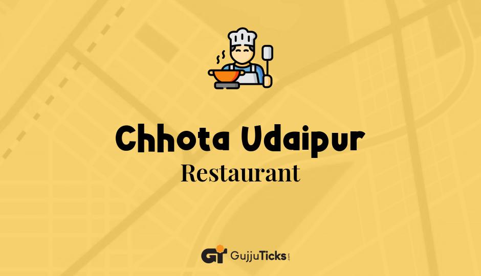 Restaurant in Chhota Udaipur