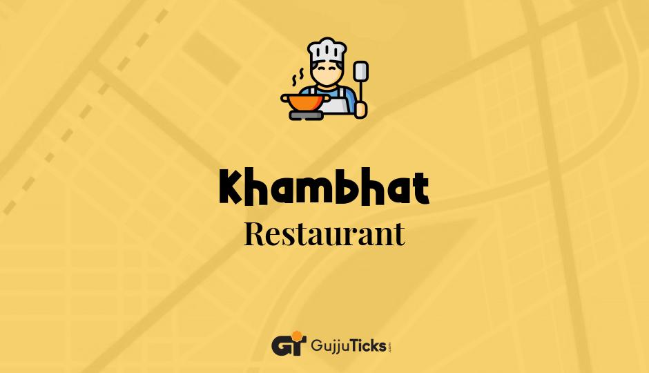Restaurant in Khambhat