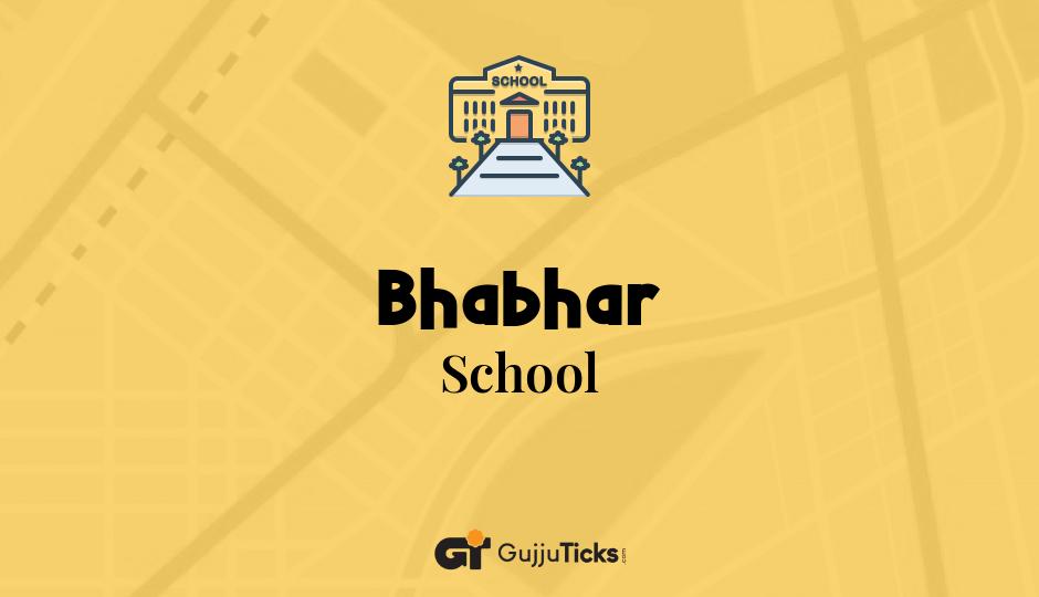 School in Bhabhar