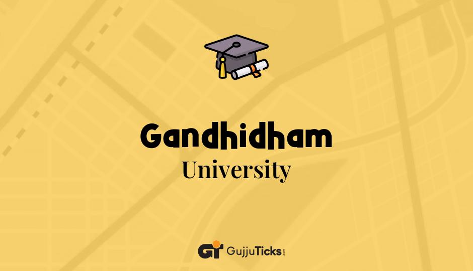 University in Gandhidham