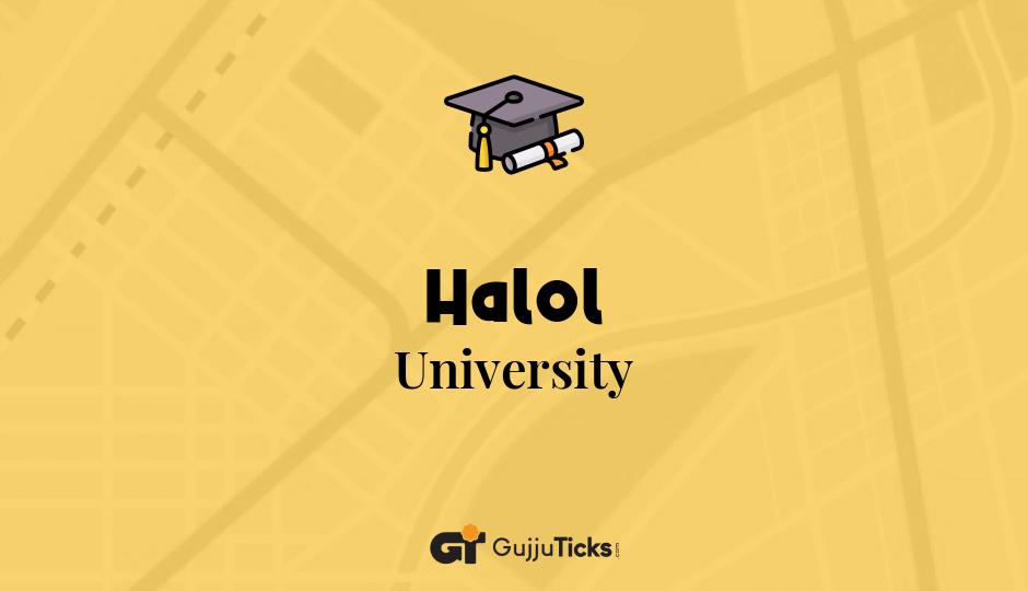 University in Halol
