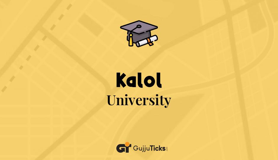 University in Kalol
