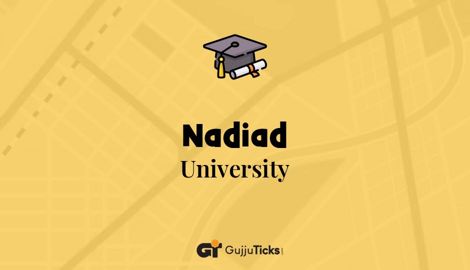 University in Nadiad
