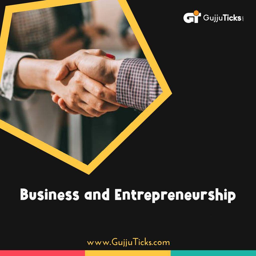 Business and Entrepreneurship