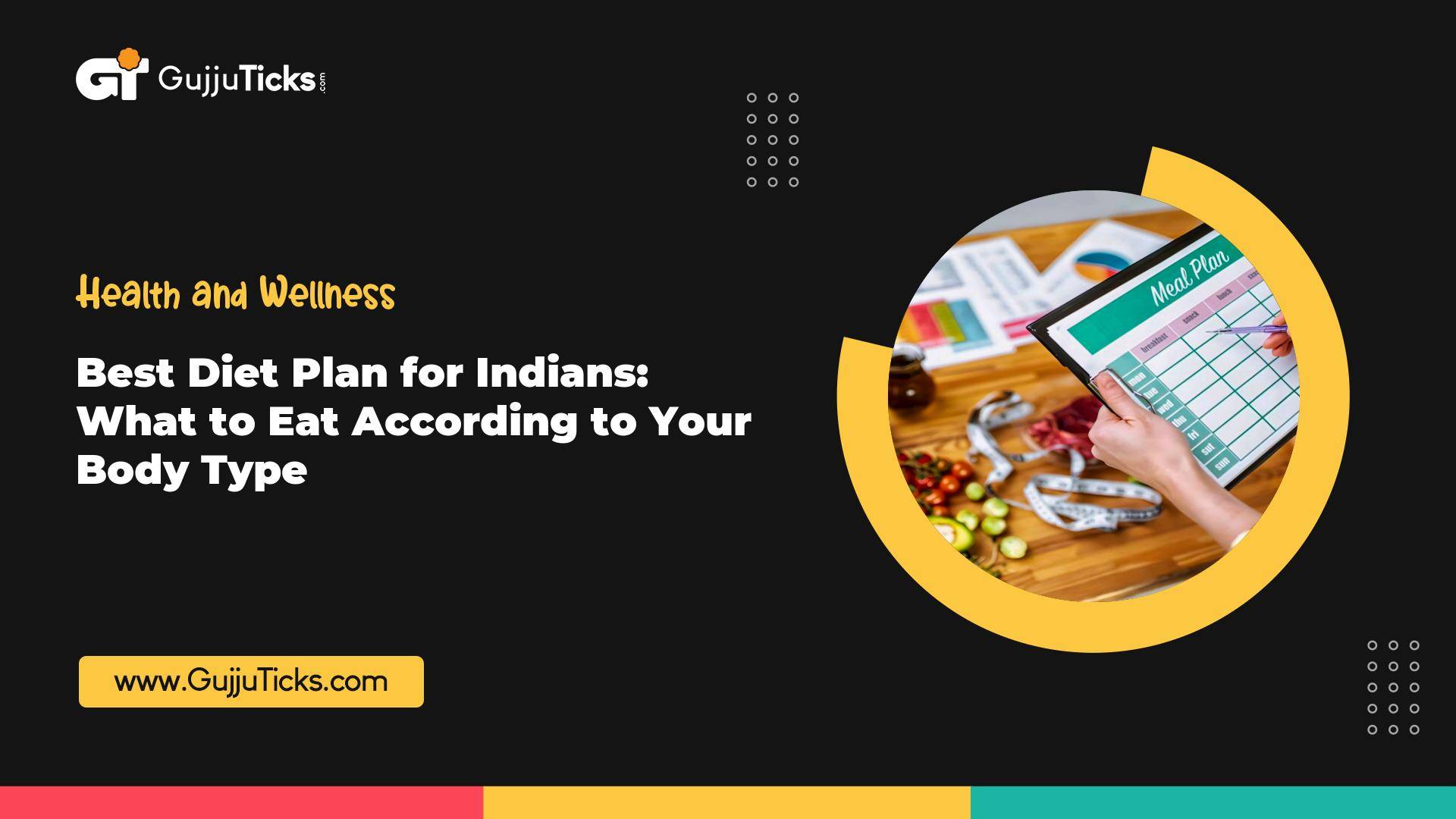 Best Diet Plan for Indians: Customize Your Meals According to Body Type Image