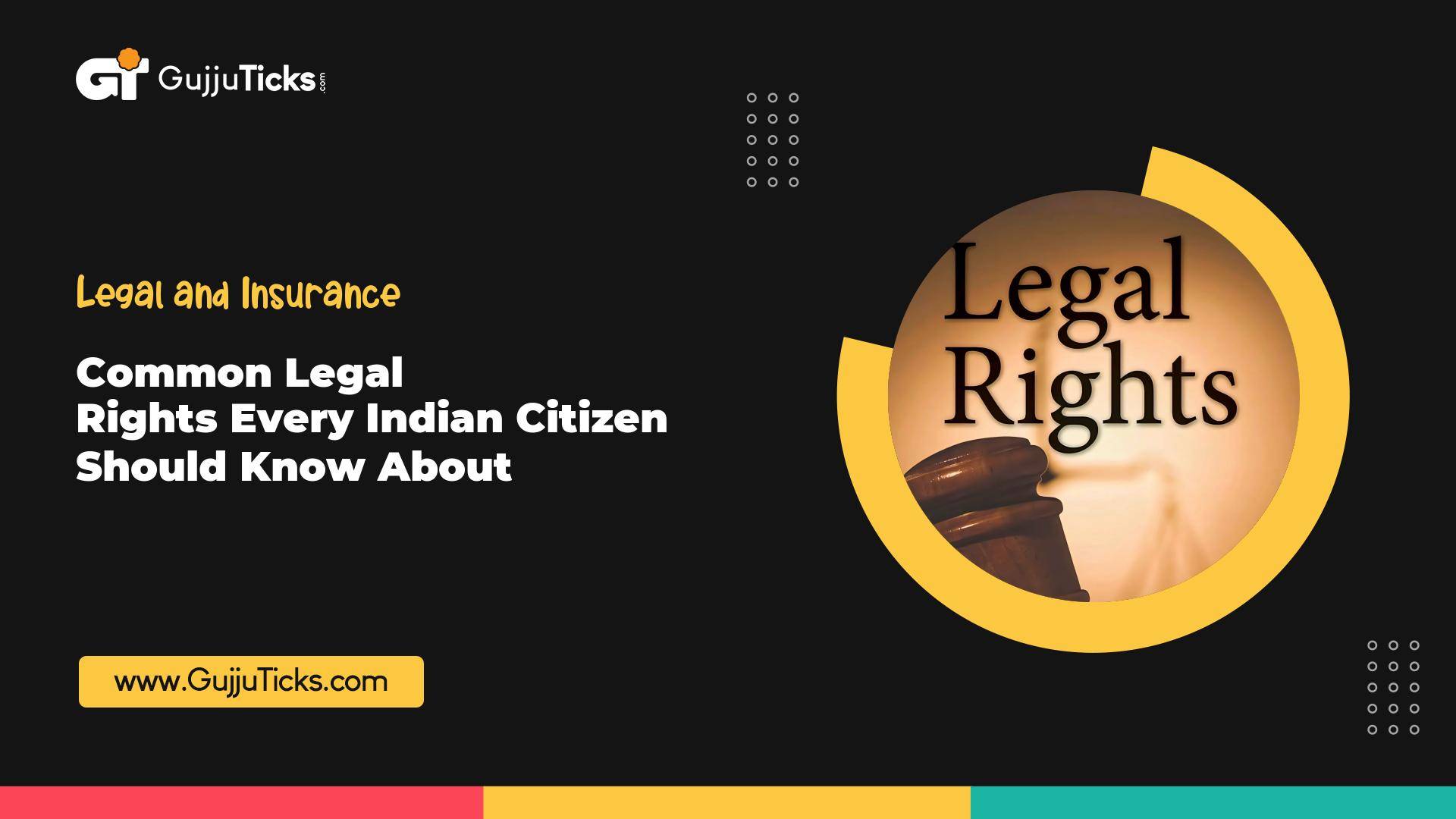 Common Legal Rights Every Indian Citizen Should Know About Image