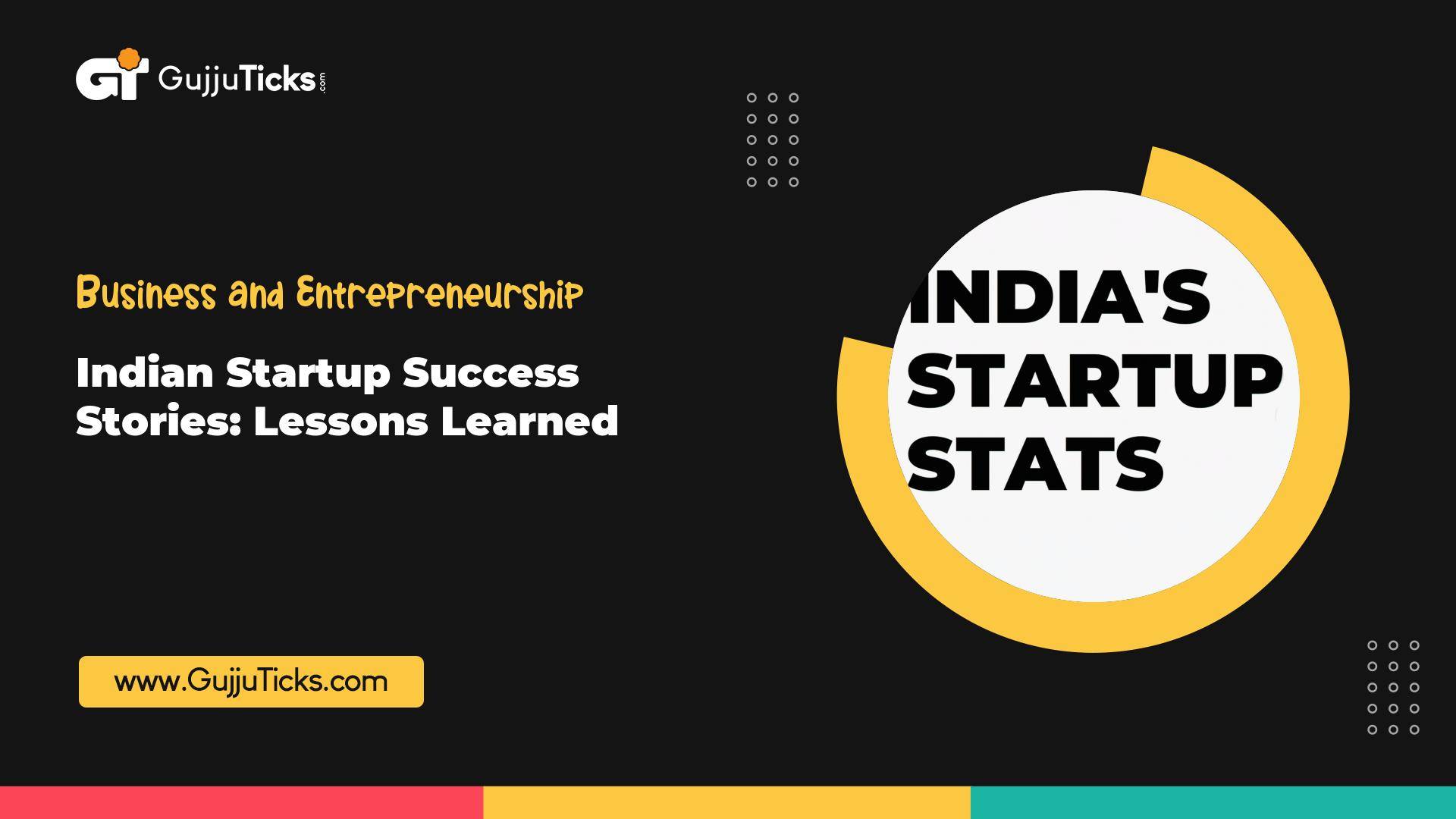 Indian Startup Success Stories: Lessons Learned Image