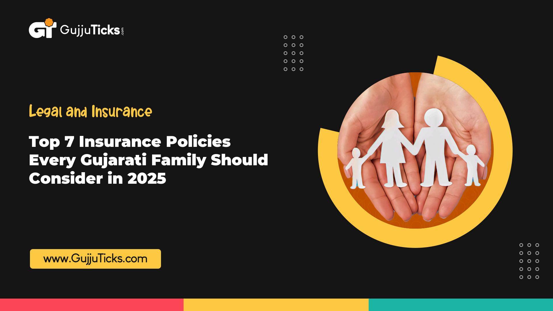 Top 7 Insurance Policies Every Gujarati Family Should Consider in 2025 Image