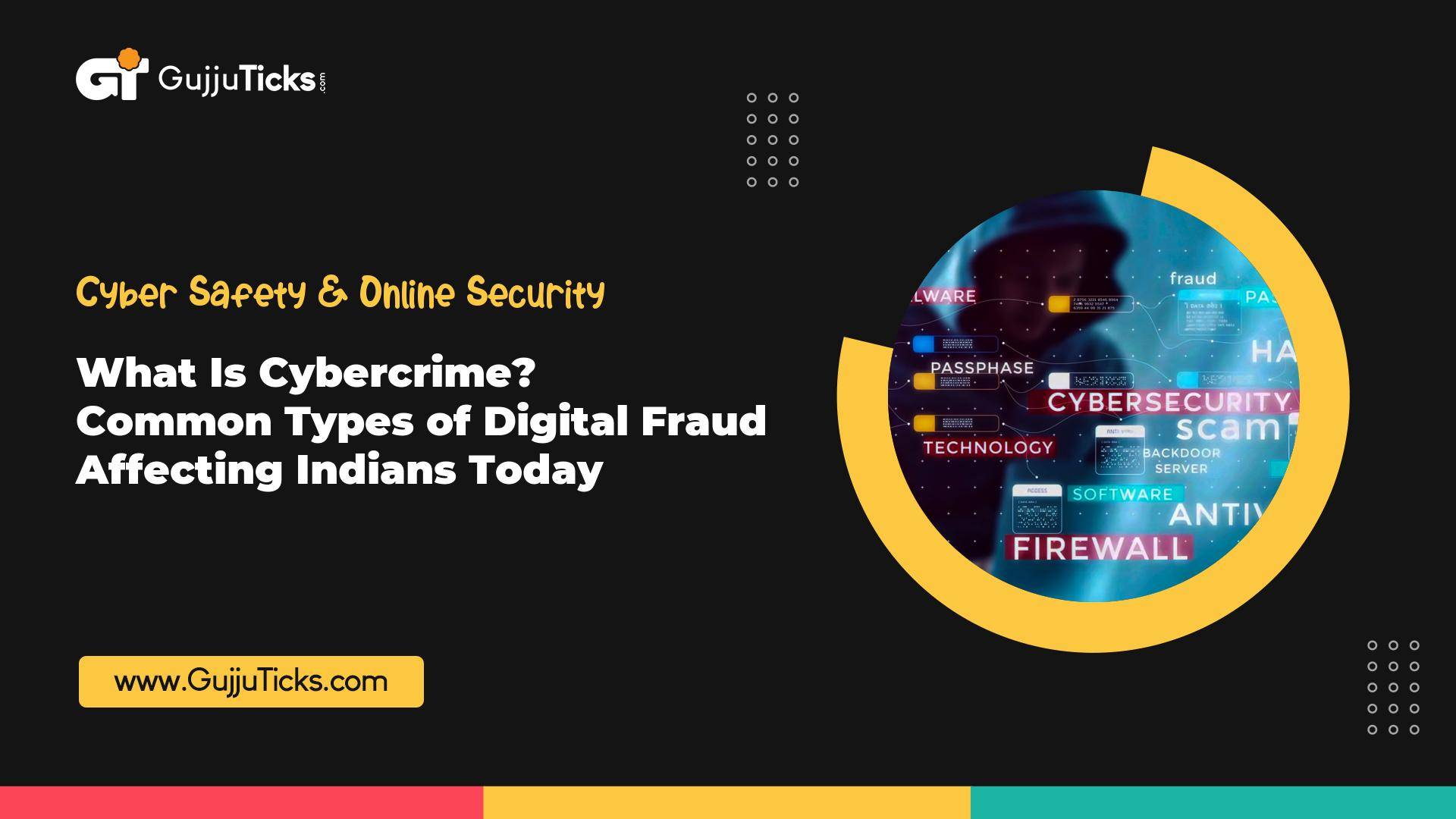 What Is Cybercrime? Common Types of Digital Fraud Affecting Indians Today Image