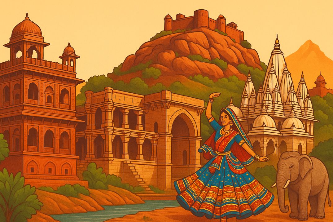 Idar, Gujarat – Historic Hill Town Known for Forts, Temples & Sandstone Hills Image