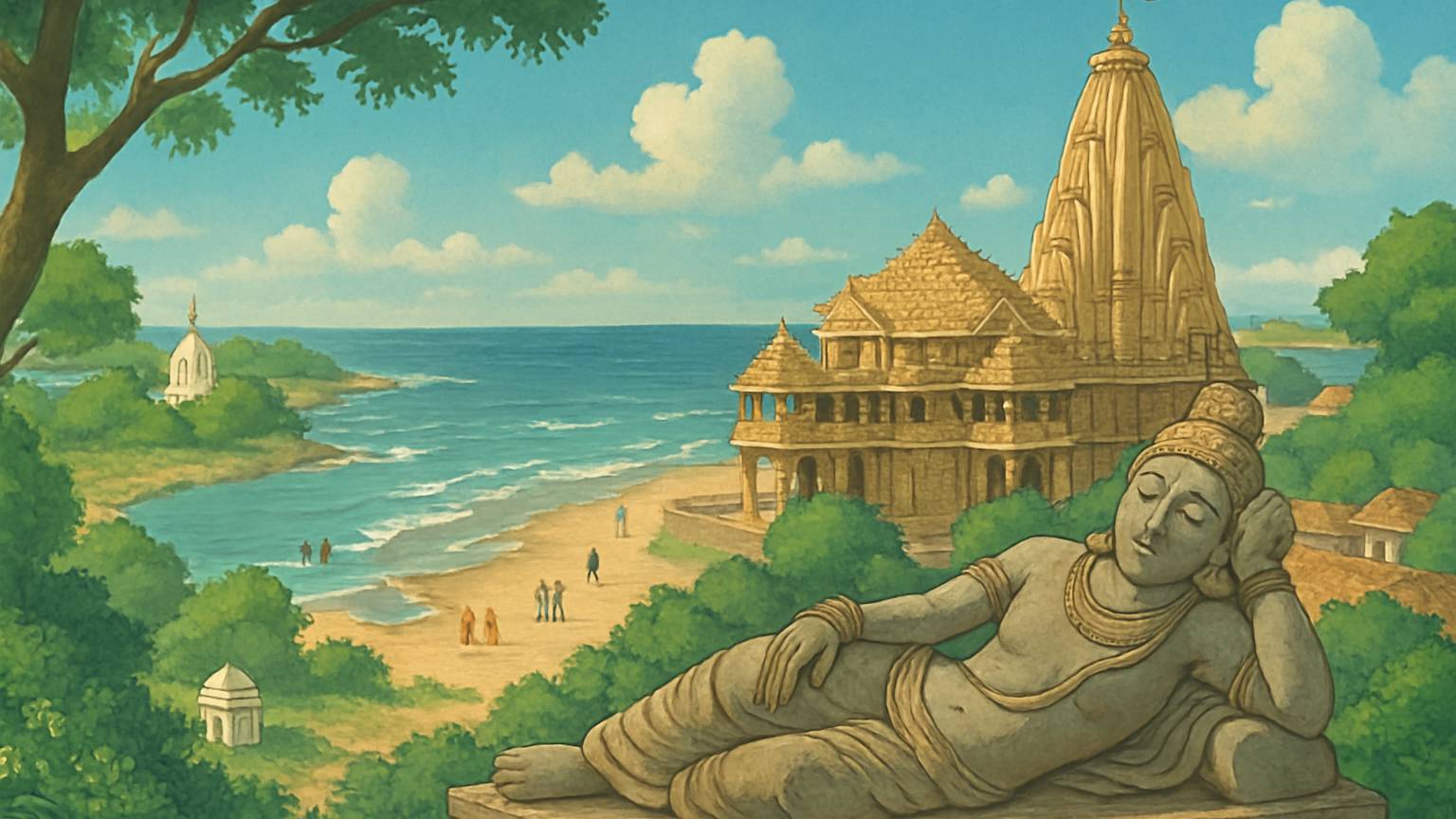 Veraval, Gujarat – Famous for Historical Temples, Fishing Industry & Gateway to Somnath Image