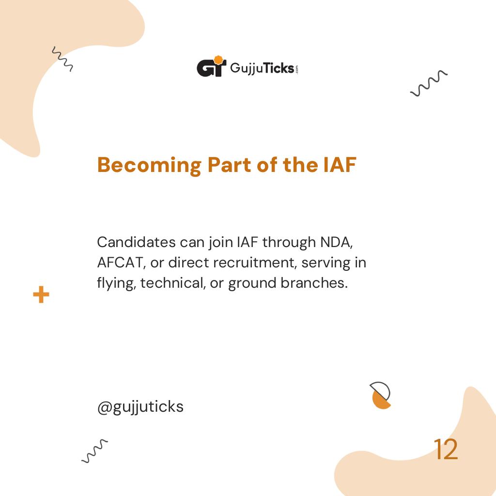 Becoming Part of the IAF