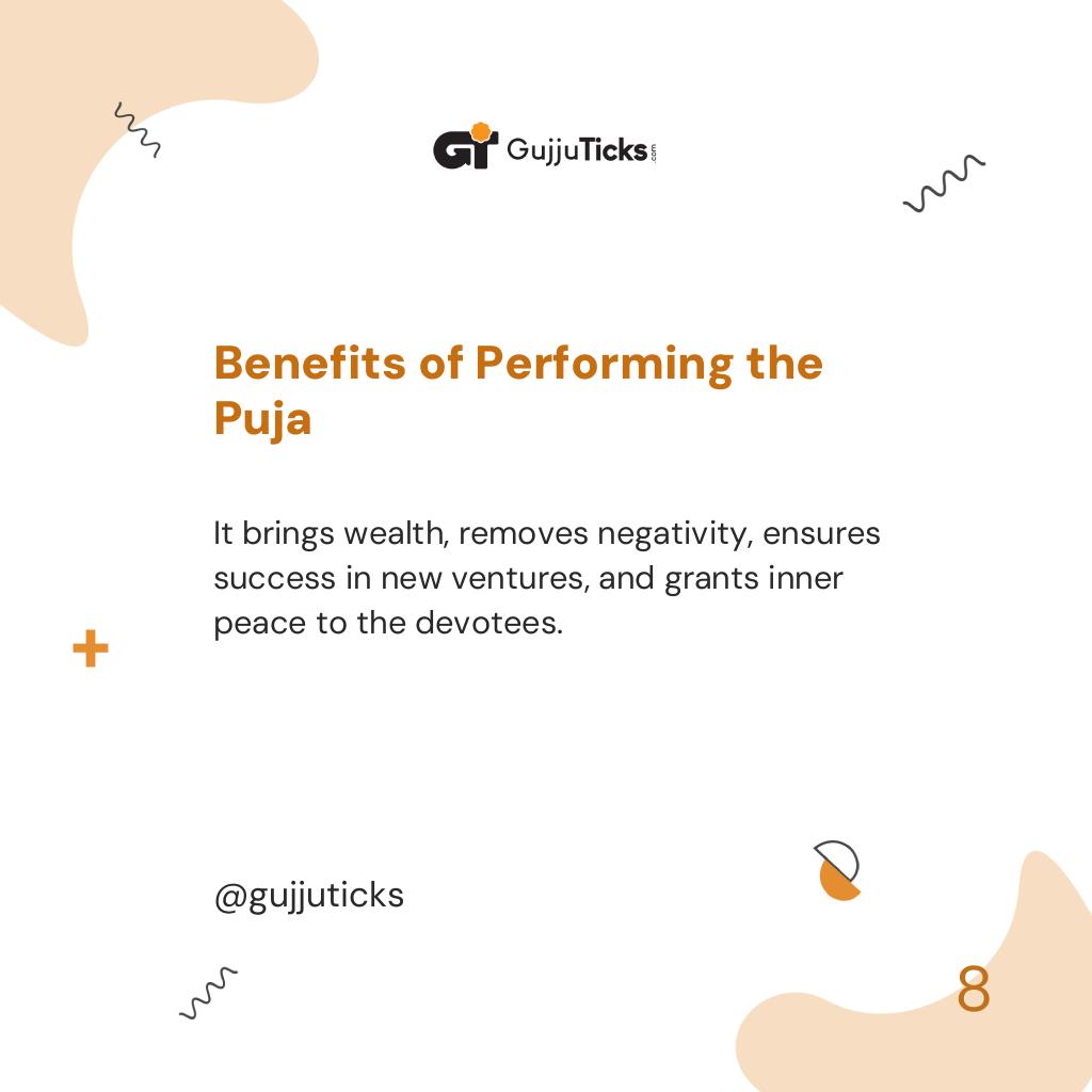 Benefits of Performing the Puja