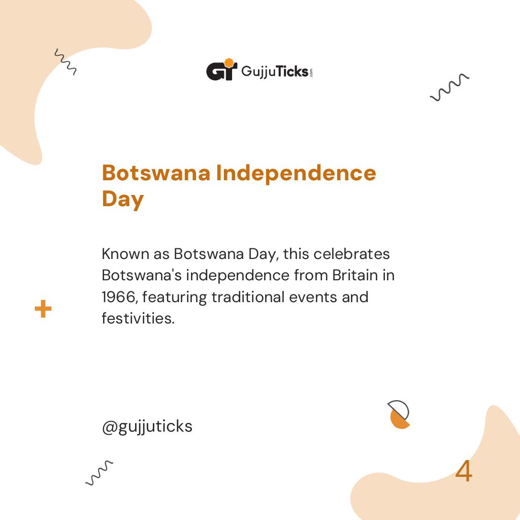 Botswana Independence Day