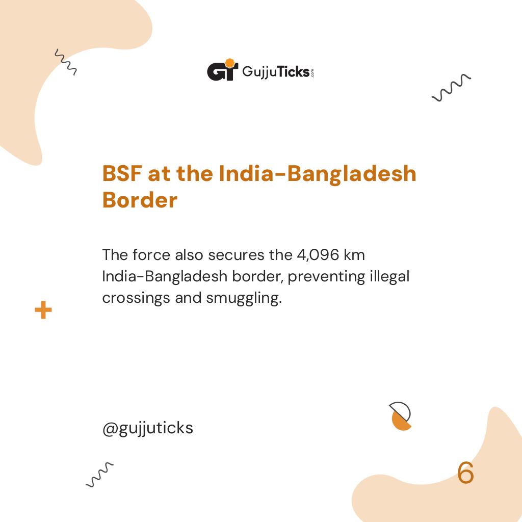 BSF at the India-Bangladesh Border