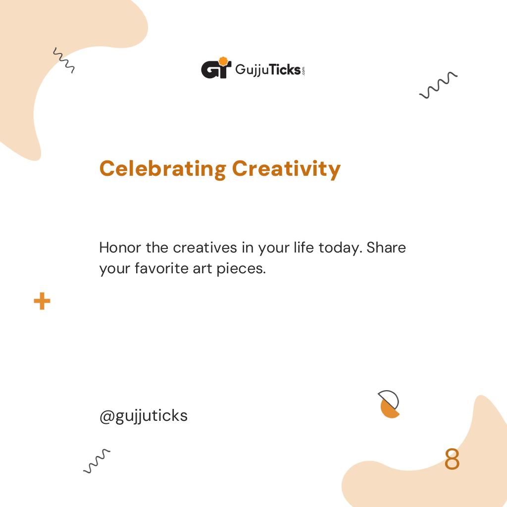 Celebrating Creativity