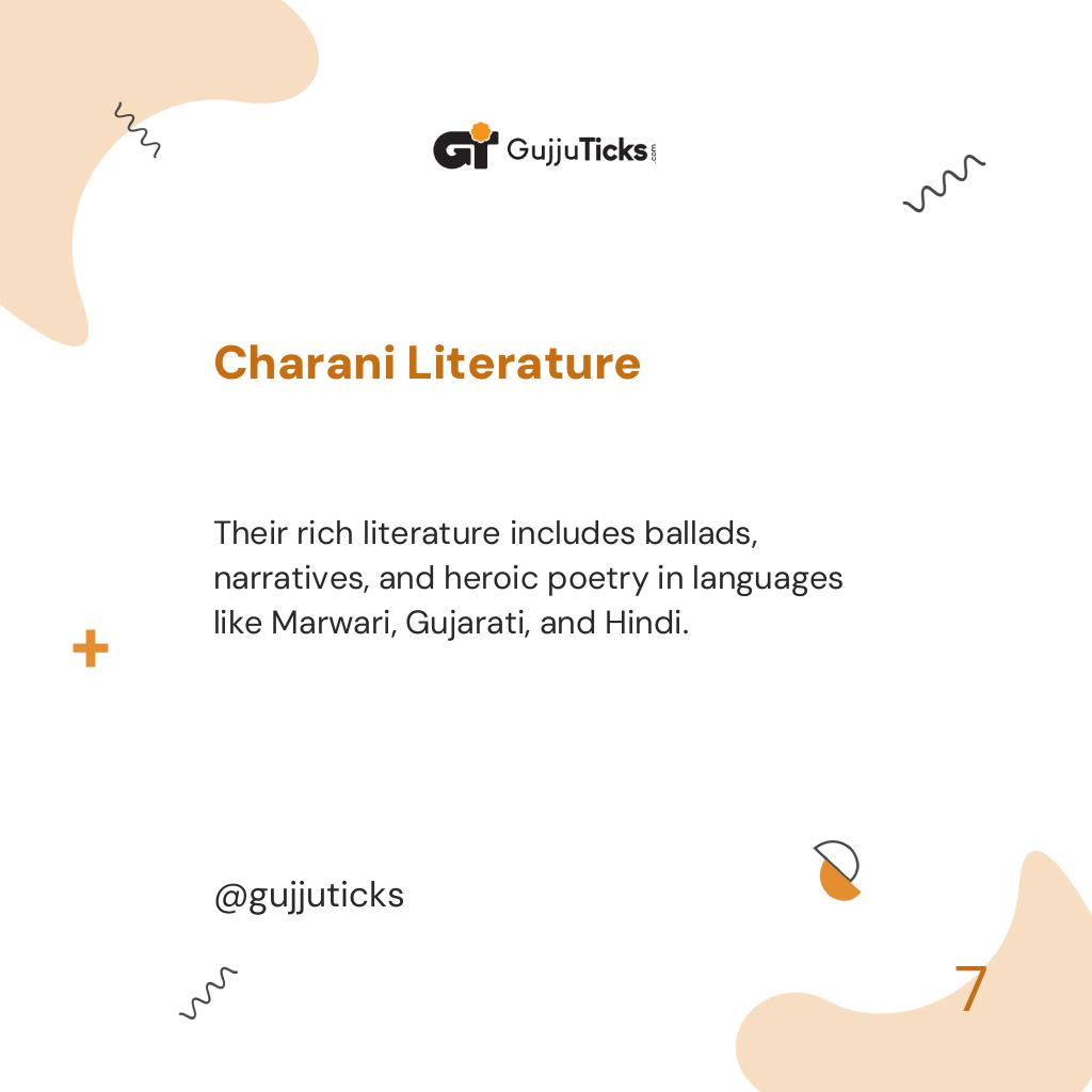 Charani Literature
