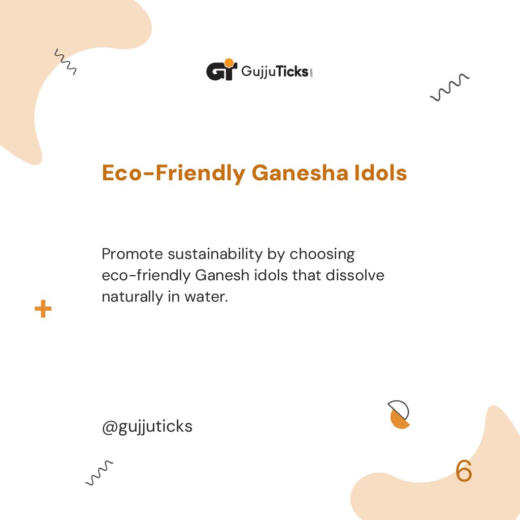 Eco-Friendly Ganesha Idols