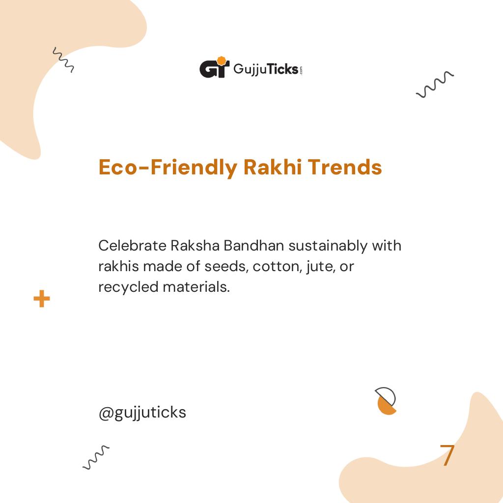 Eco-Friendly Rakhi Trends