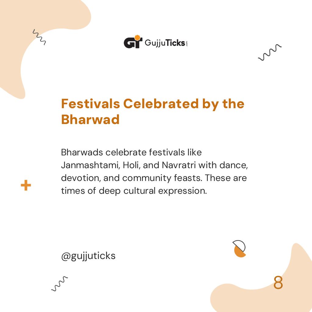 Festivals Celebrated by the Bharwad