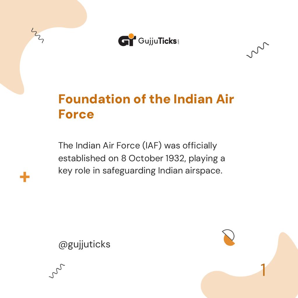 Foundation of the Indian Air Force