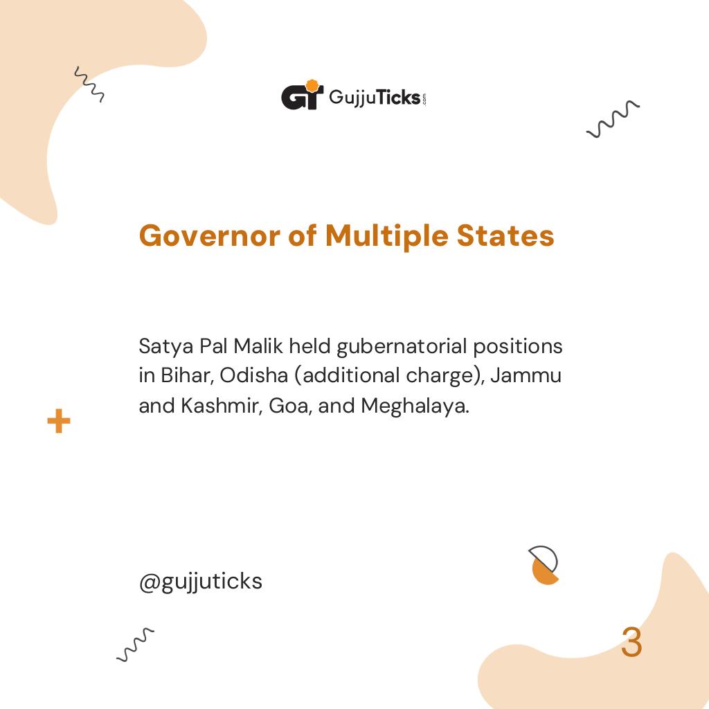 Governor of Multiple States