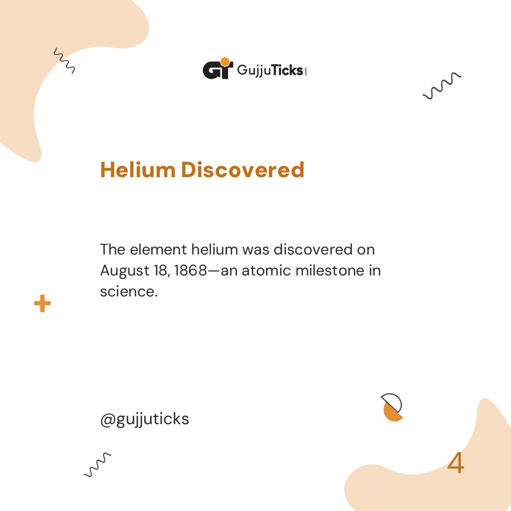 Helium Discovered