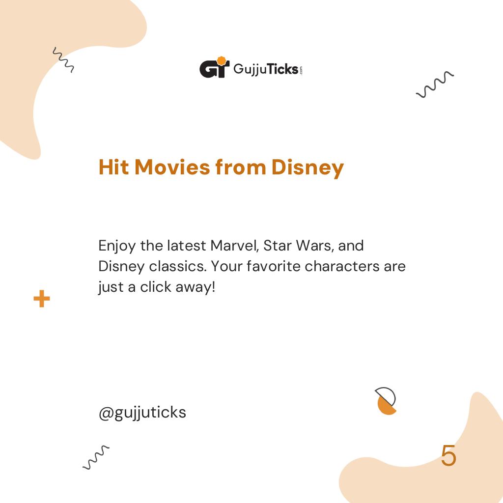 Hit Movies from Disney