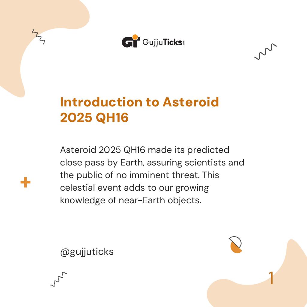 Introduction to Asteroid 2025 QH16