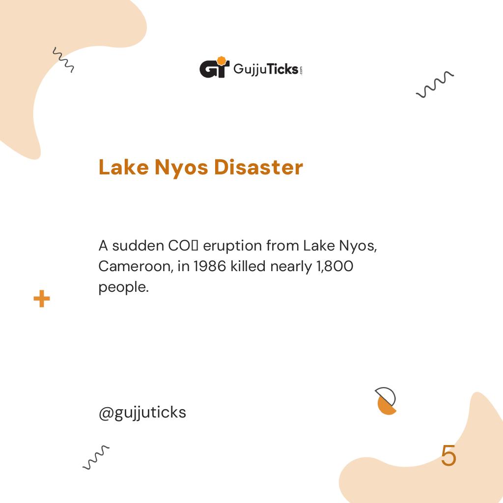 Lake Nyos Disaster