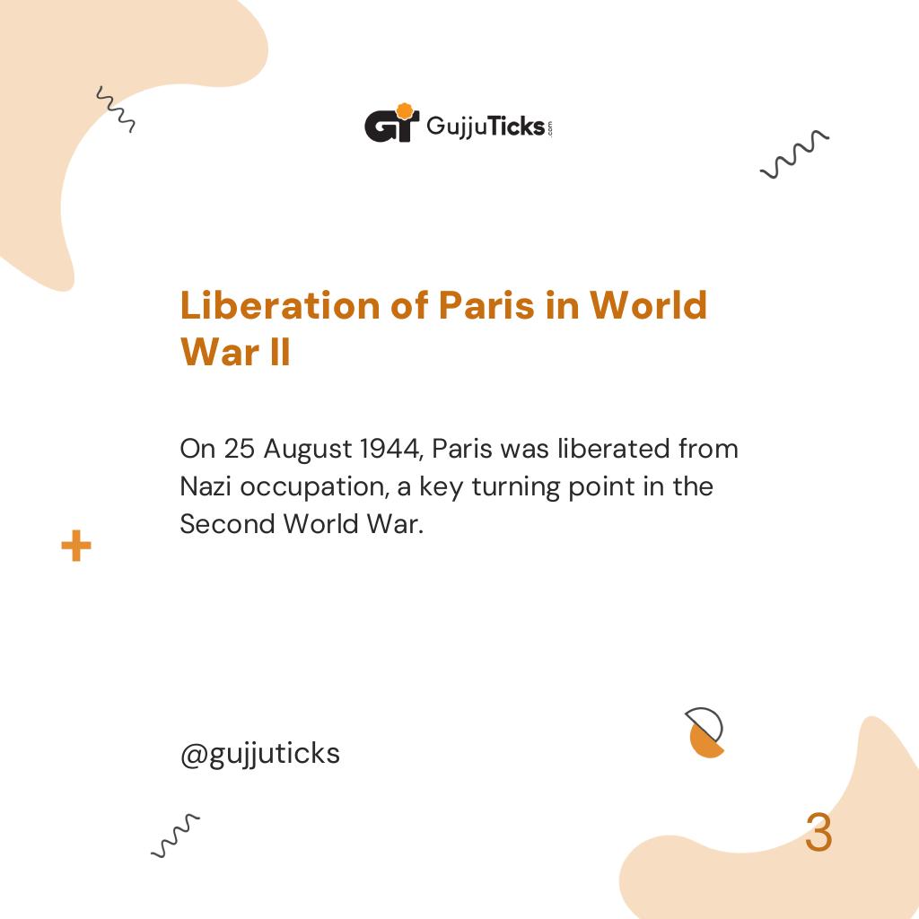 Liberation of Paris in World War II