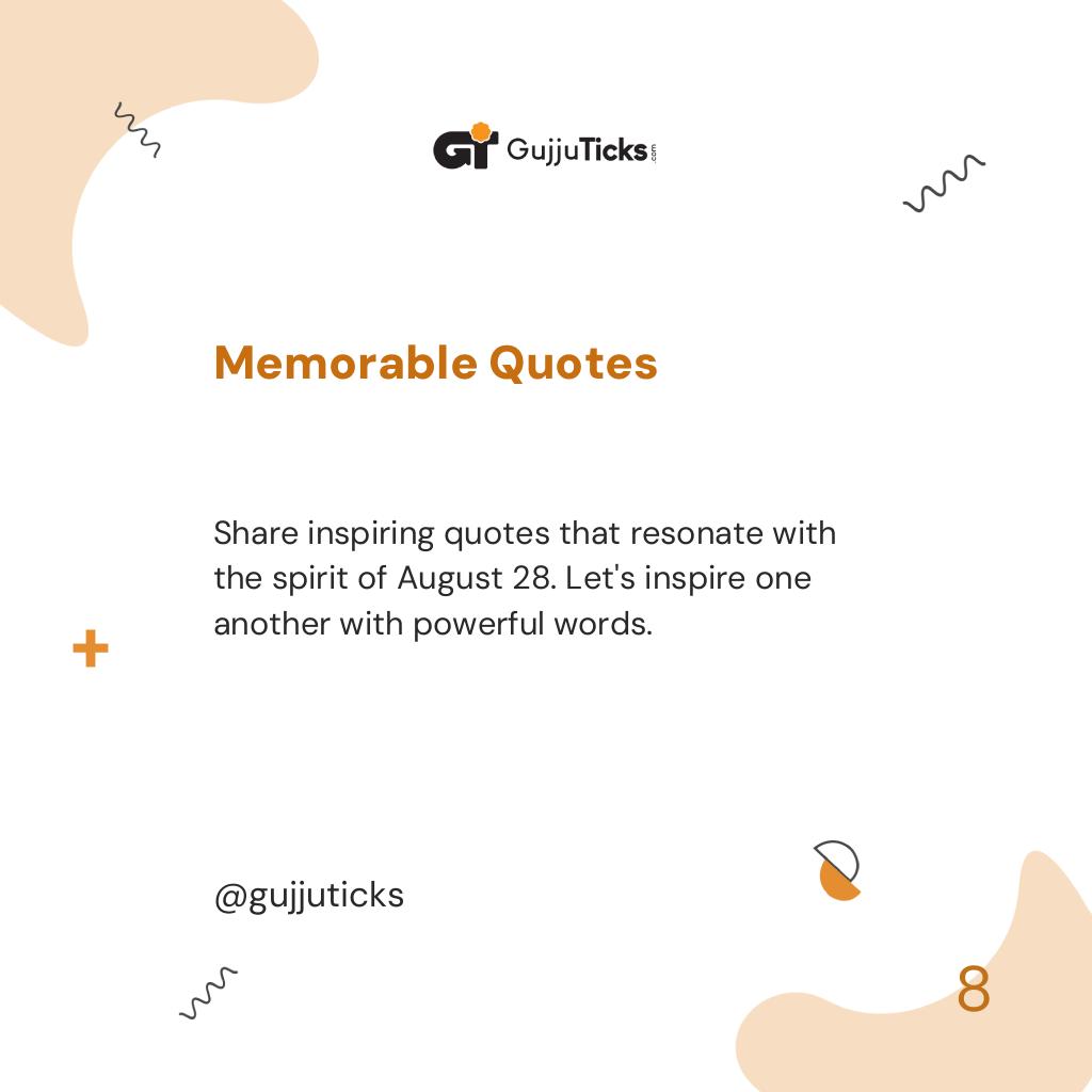 Memorable Quotes