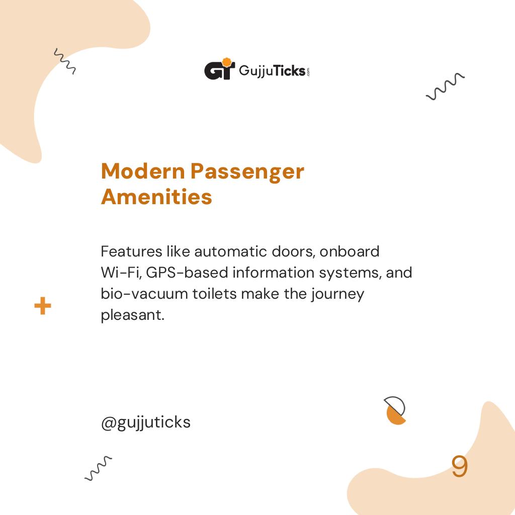 Modern Passenger Amenities