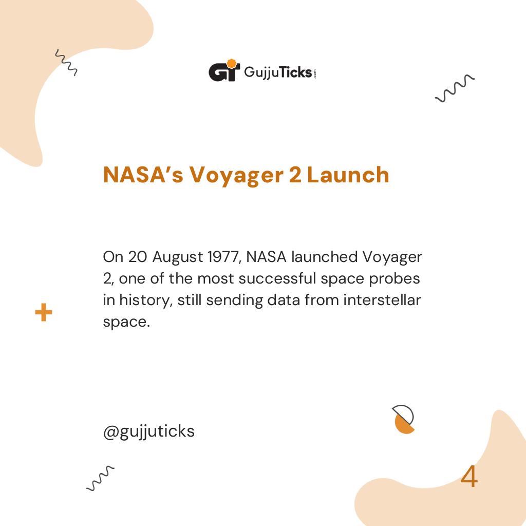 NASA’s Voyager 2 Launch