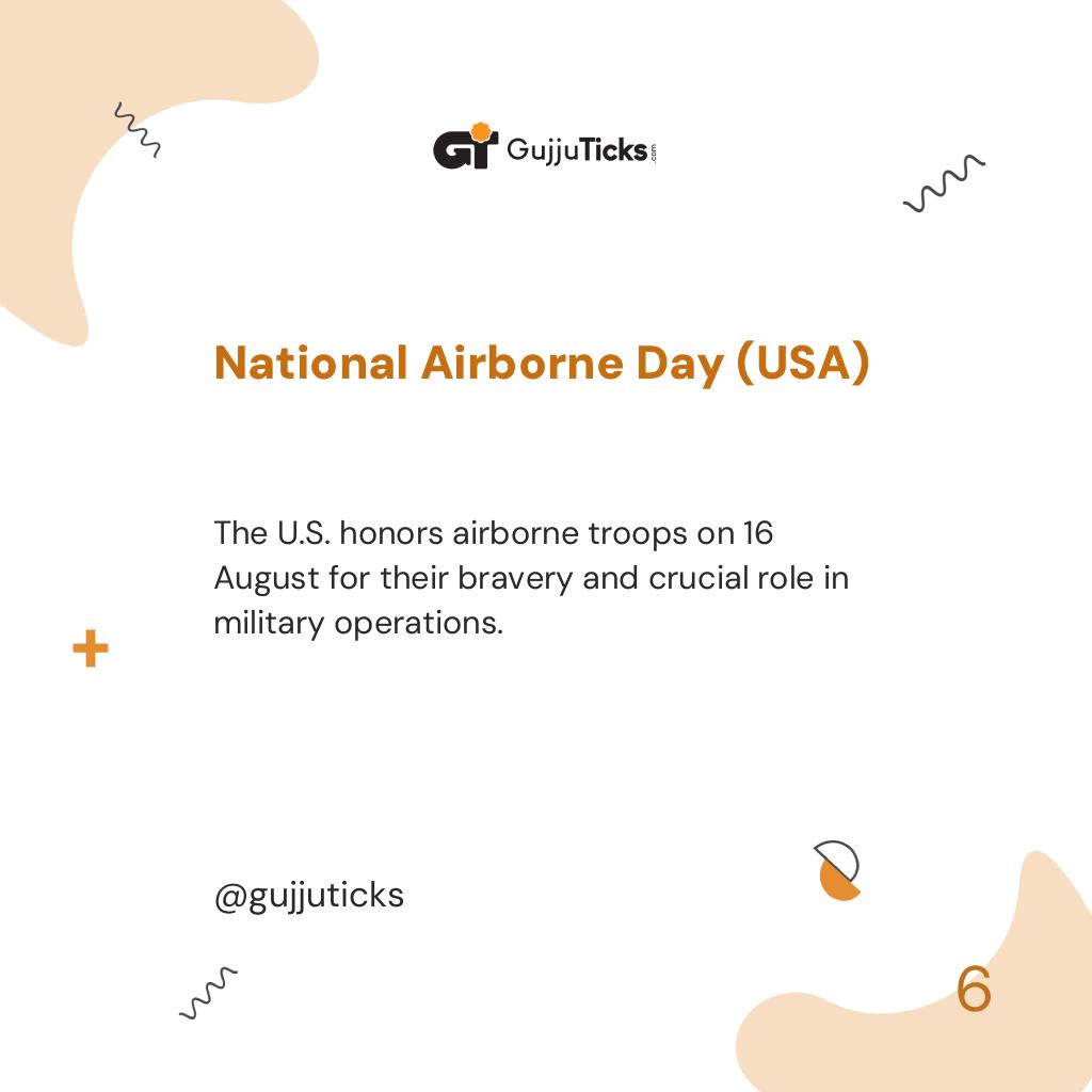 National Airborne Day (USA)