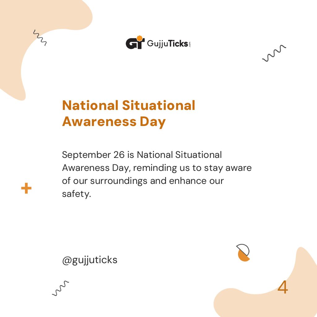 National Situational Awareness Day