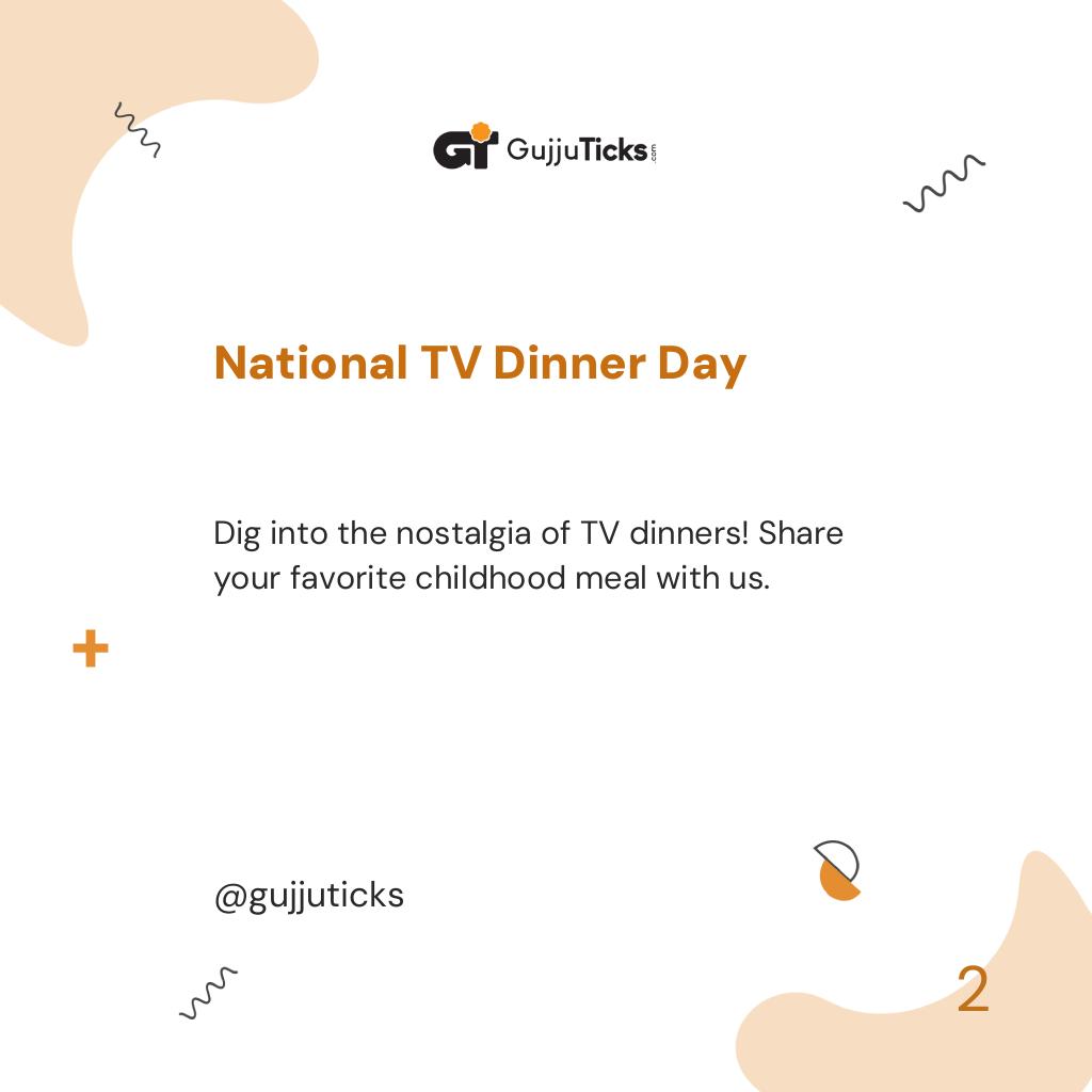 National TV Dinner Day