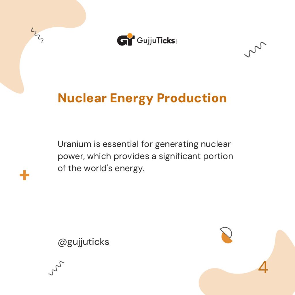 Nuclear Energy Production