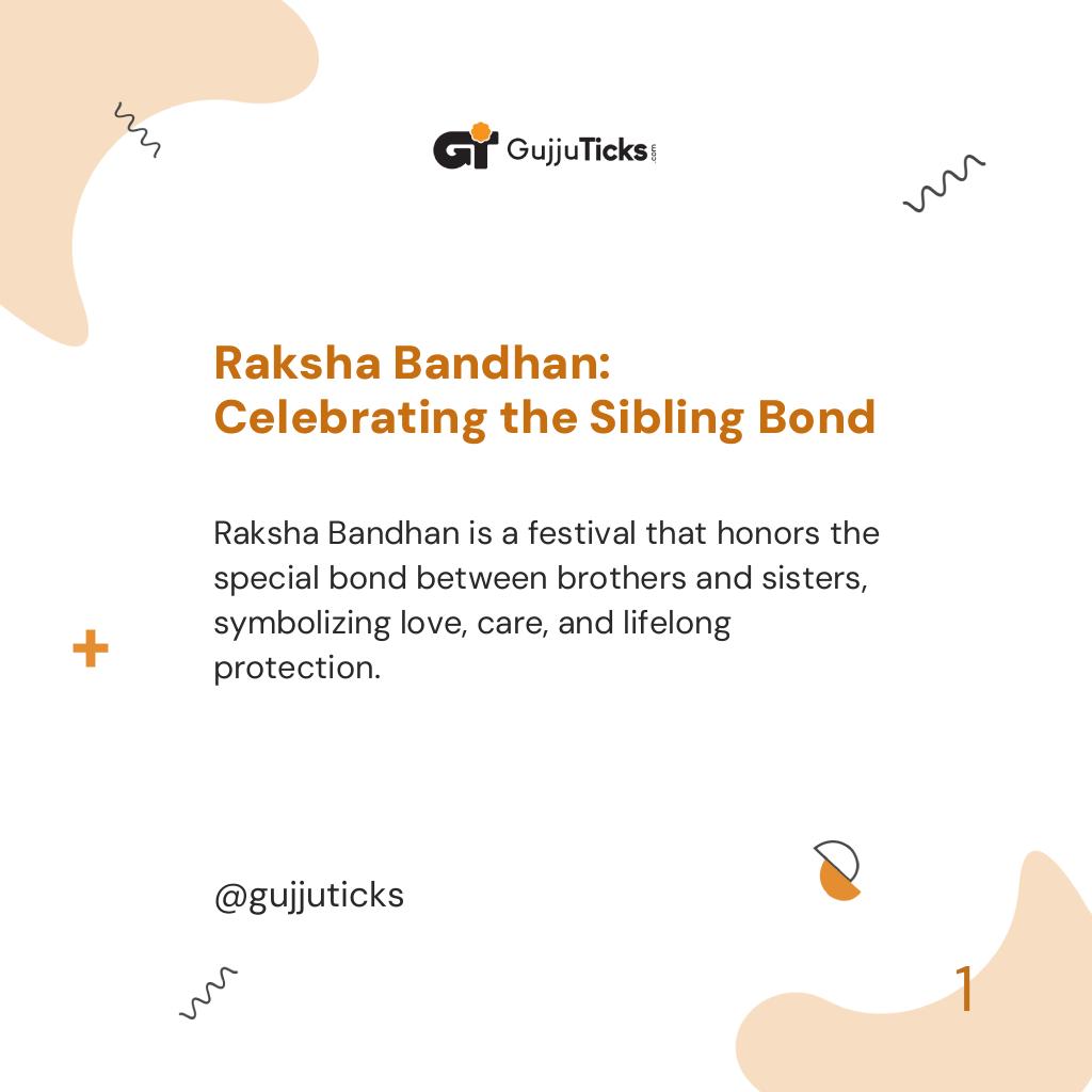 Raksha Bandhan: Celebrating the Sibling Bond