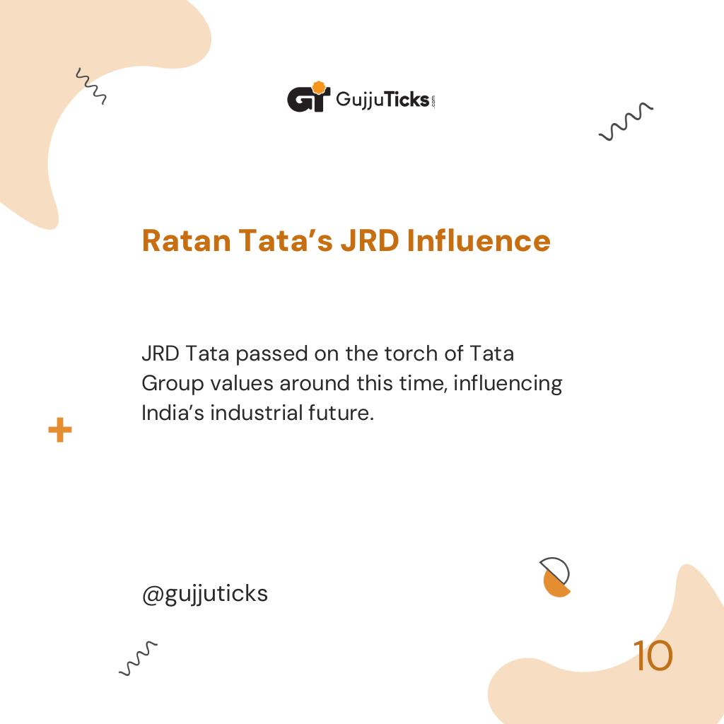 Ratan Tata’s JRD Influence