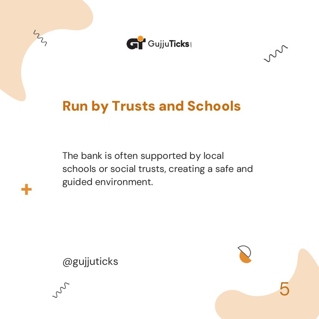 Run by Trusts and Schools