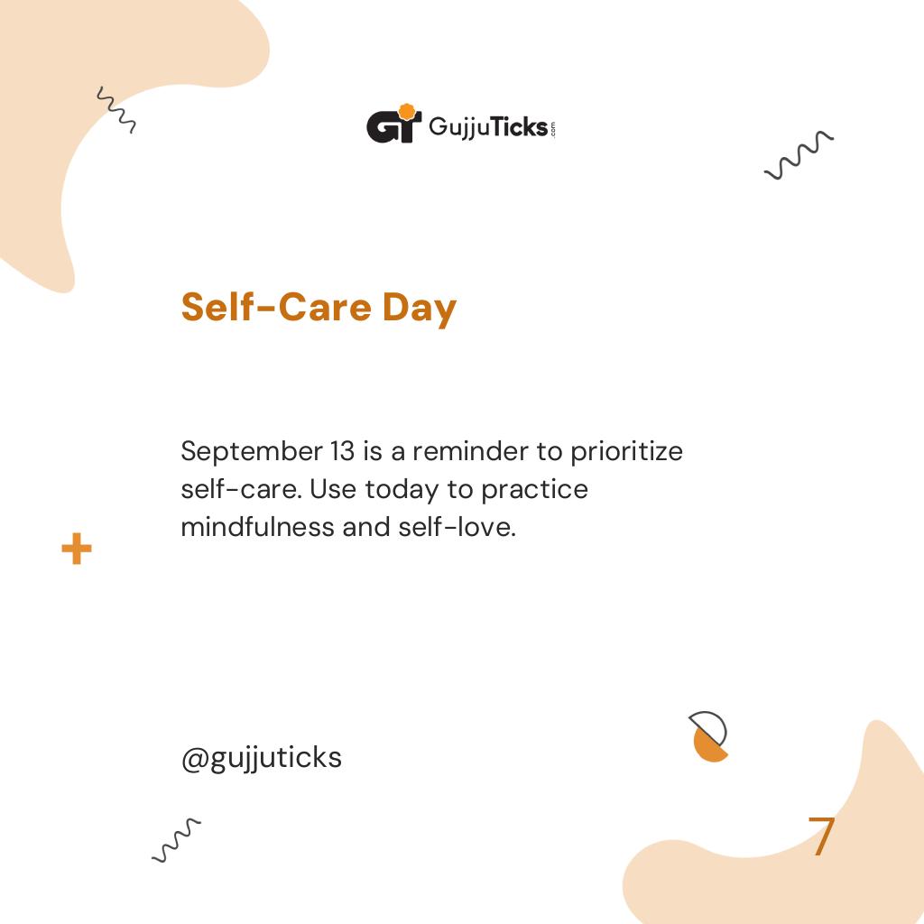 Self-Care Day