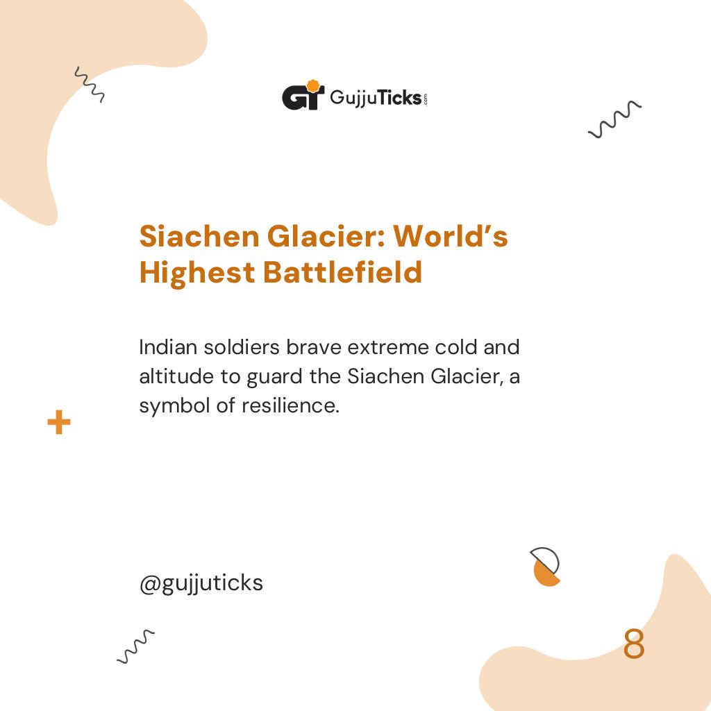 Siachen Glacier: World’s Highest Battlefield