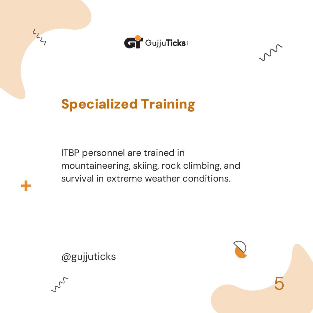 Specialized Training