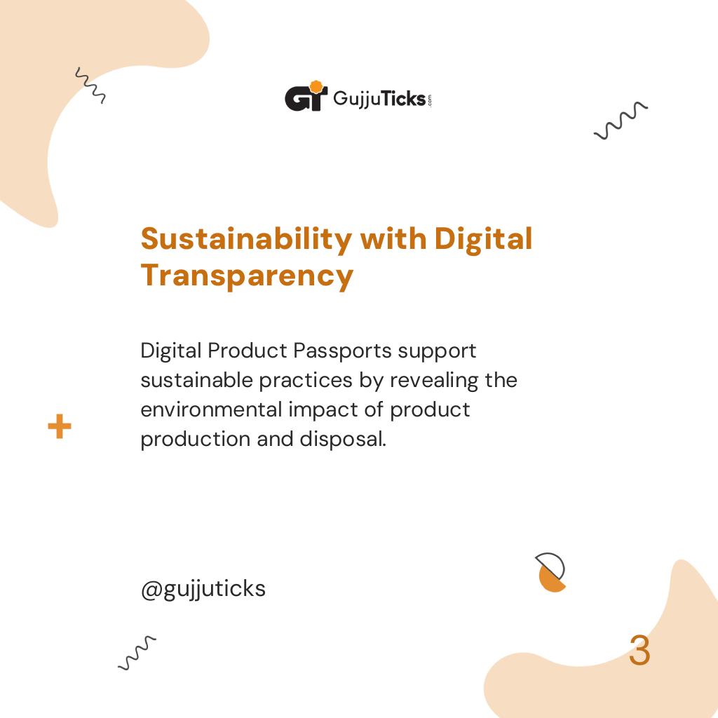 Sustainability with Digital Transparency