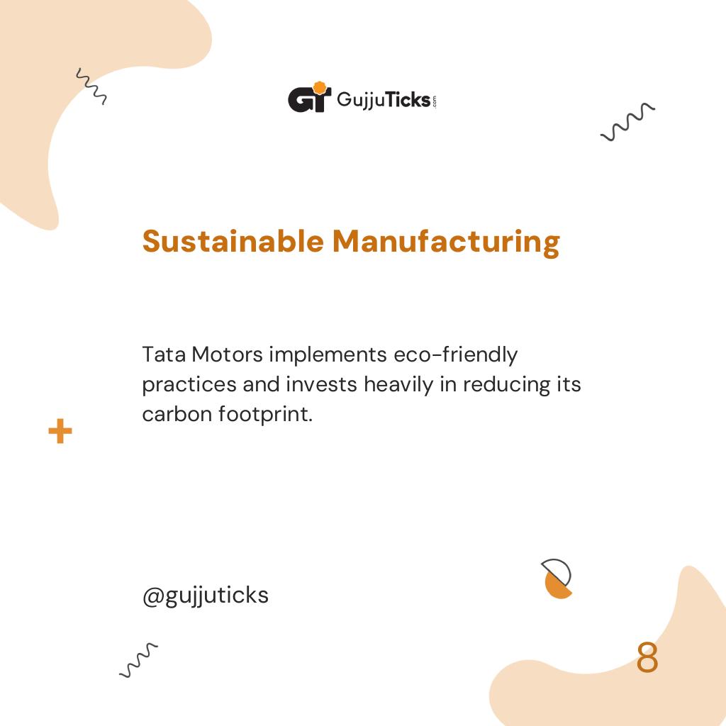 Sustainable Manufacturing